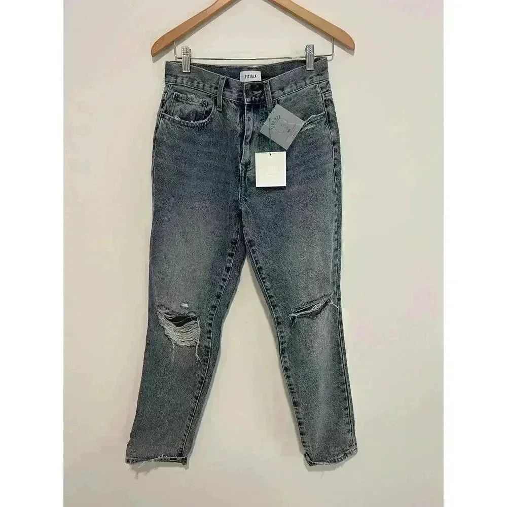 Pistola Presley High Rise Relaxed‎ Roller Jeans Size 27